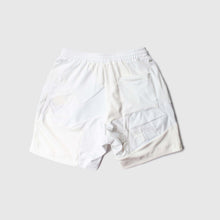 Load image into Gallery viewer, white short made by zero waste daniel a sustainable fashion brand in ny
