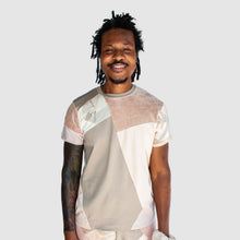 Load image into Gallery viewer, khaki t-shirt made by zero waste Daniel a sustainable fashion brand in ny
