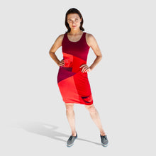 Load image into Gallery viewer, red &#39;all-over reroll&#39; dress
