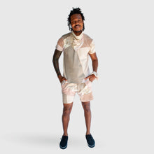 Load image into Gallery viewer, khaki short made by zero waste Daniel a sustainable fashion brand in ny
