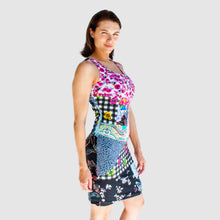 Load image into Gallery viewer, mixed florals &#39;all-over reroll&#39; dress
