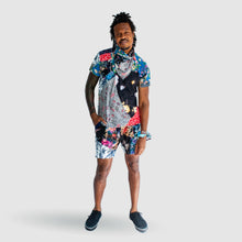 Load image into Gallery viewer, environmentally friendly floral sweatsuit summer set made in ny
