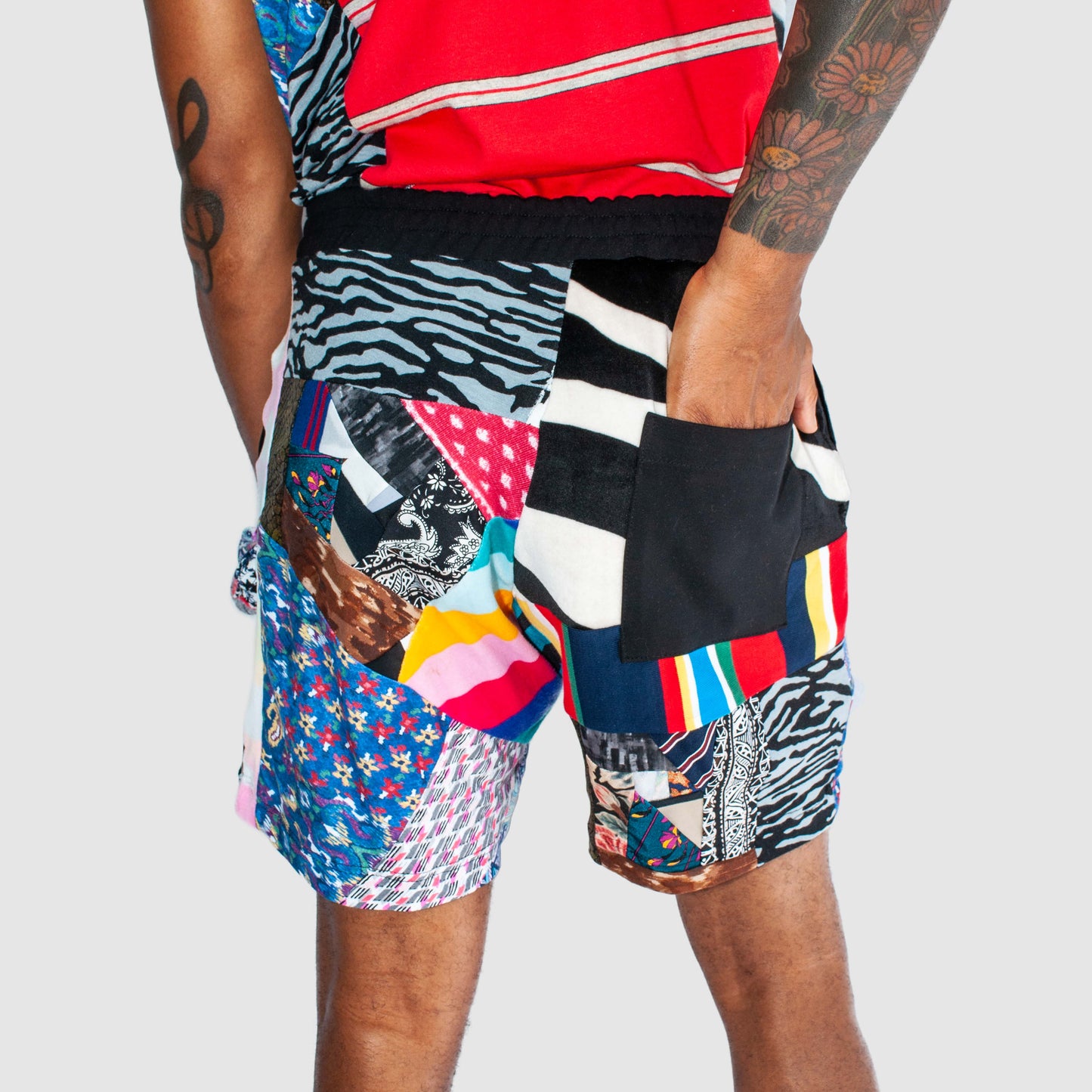 mixed color summer set made by zero waste daniel a sustainable fashion brand in ny