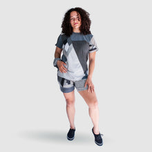 Load image into Gallery viewer, grey short made by zero waste Daniel an environmentally conscious clothing brand
