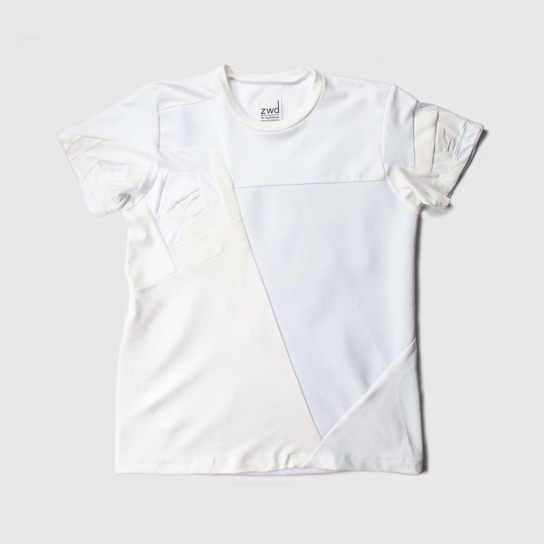 white summer set made by zero waste daniel a sustainable fashion brand in ny