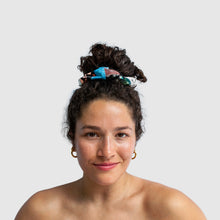 Load image into Gallery viewer, mixed print &#39;all-over reroll&#39; scrunchie
