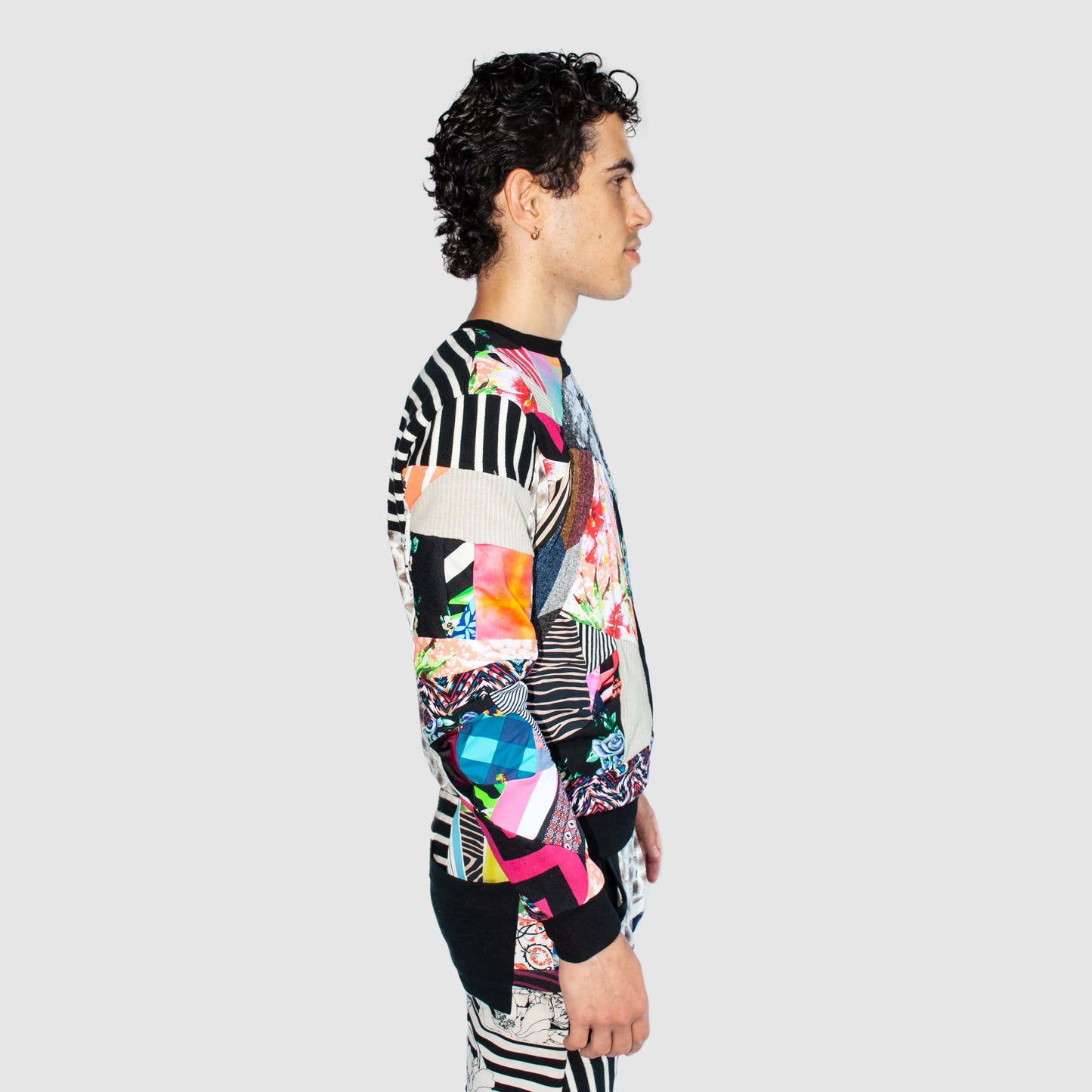 mixed print 'all-over reroll': the sweats set
